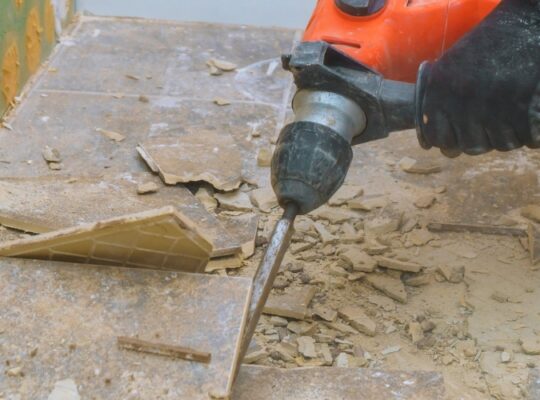 het slopen is begonnen