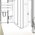 Puzzelen op de indeling van onze badkamer