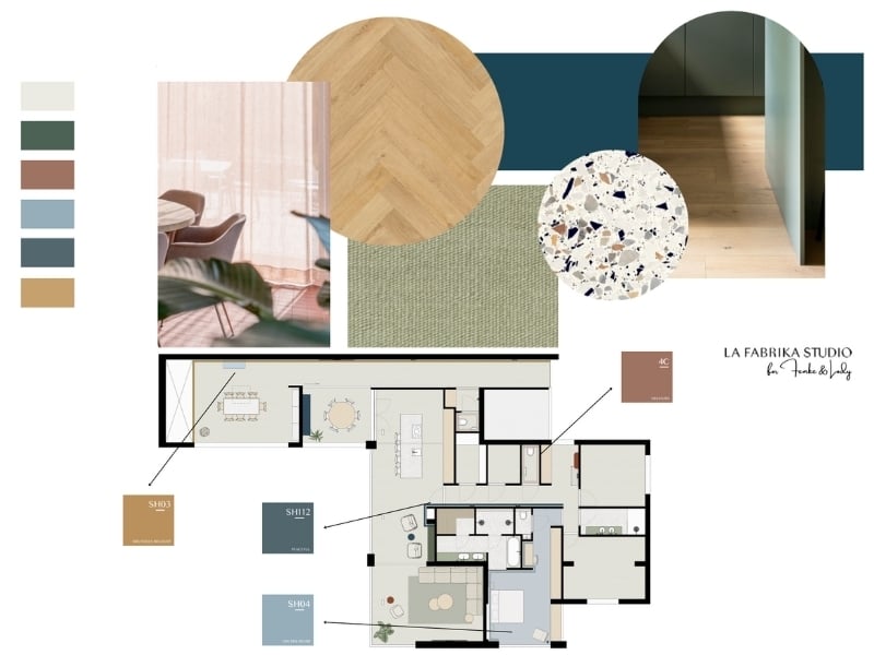 interieurinspiratie interieurplan moodboard