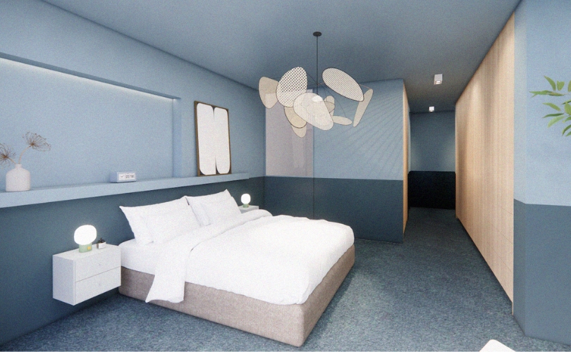 interieurplan moderne woonvilla